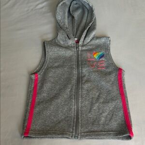 Diva Gray Hoodie with Pink Label
